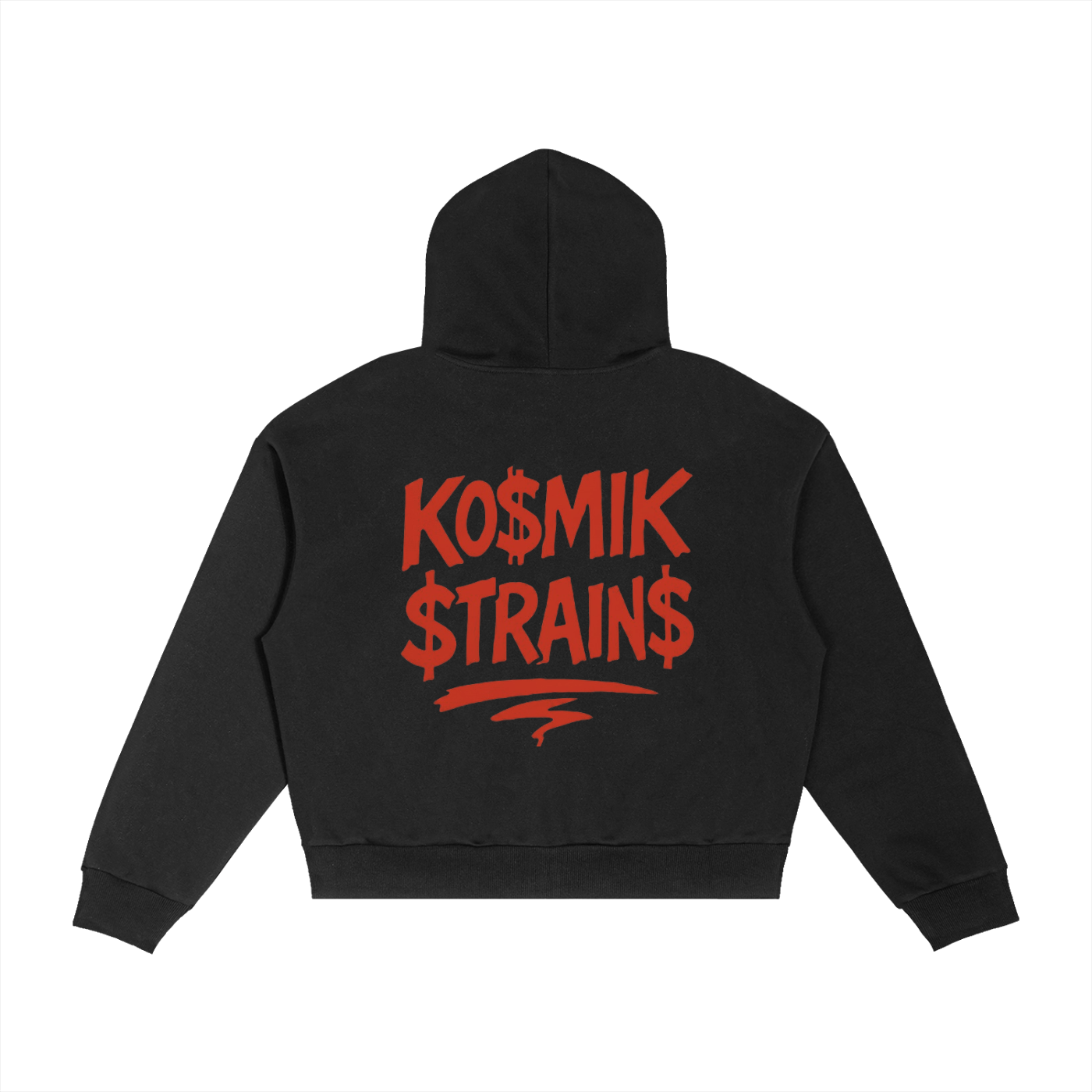 Ko$miK Contrast Plaid Boxy Zip Hoodie