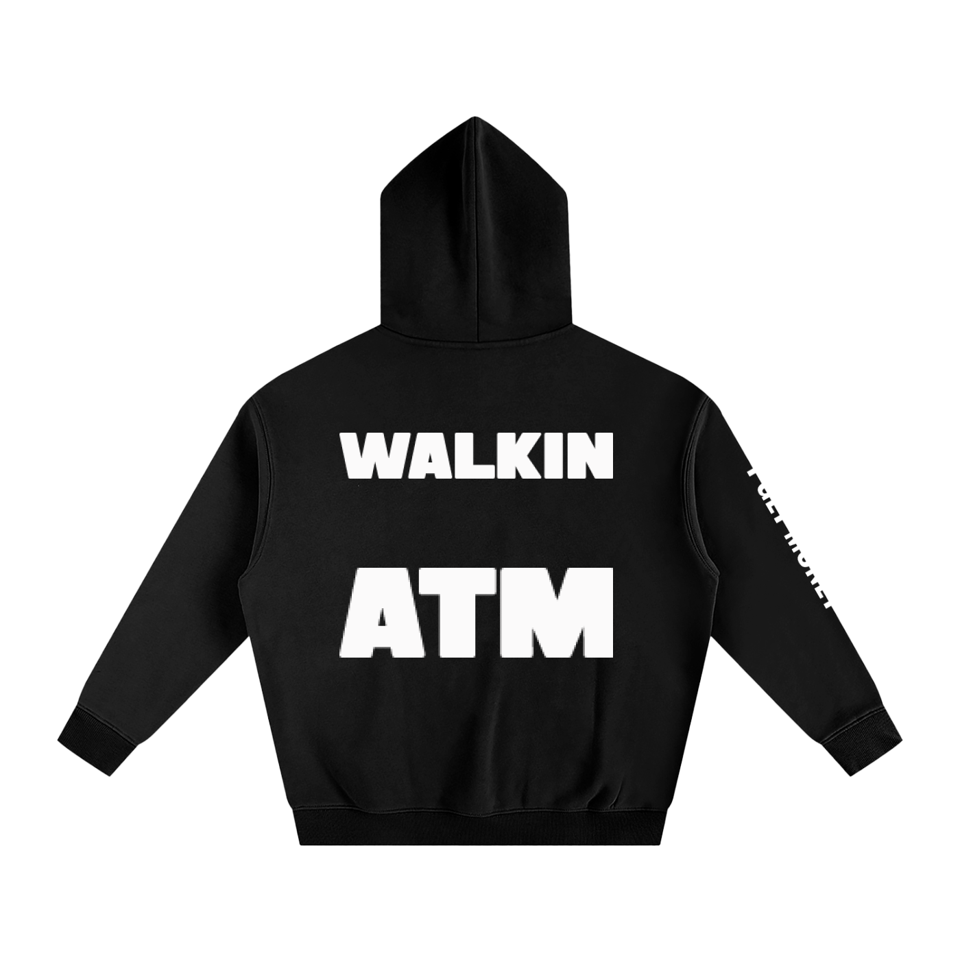 walking atm KO$MIK Oversize Fleeced Hoodie