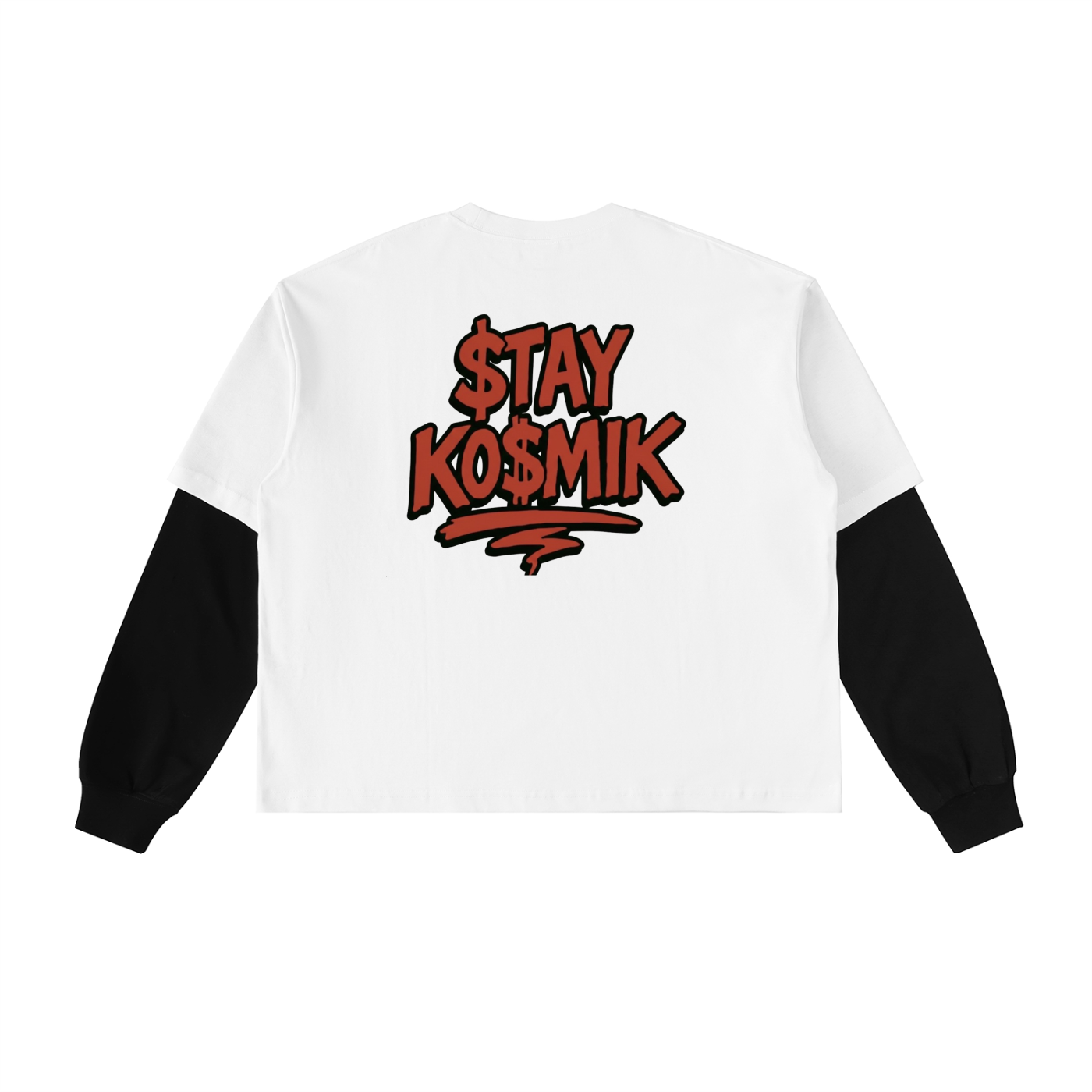 KO$MIK Sleeve Cotton T-Shirt