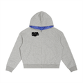 Ko$miK Contrast Plaid Boxy Zip Hoodie