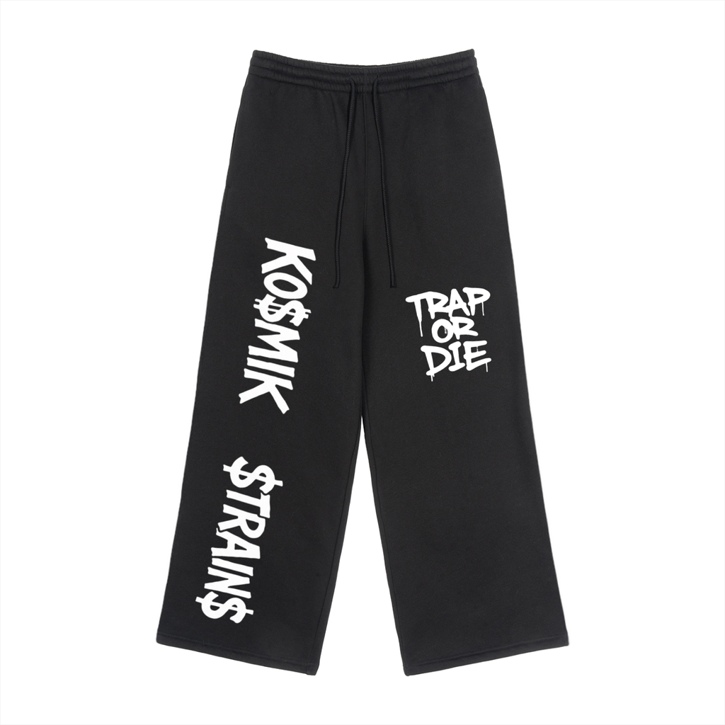 trap or die Straight-Leg Sweatpants