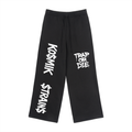 trap or die Straight-Leg Sweatpants