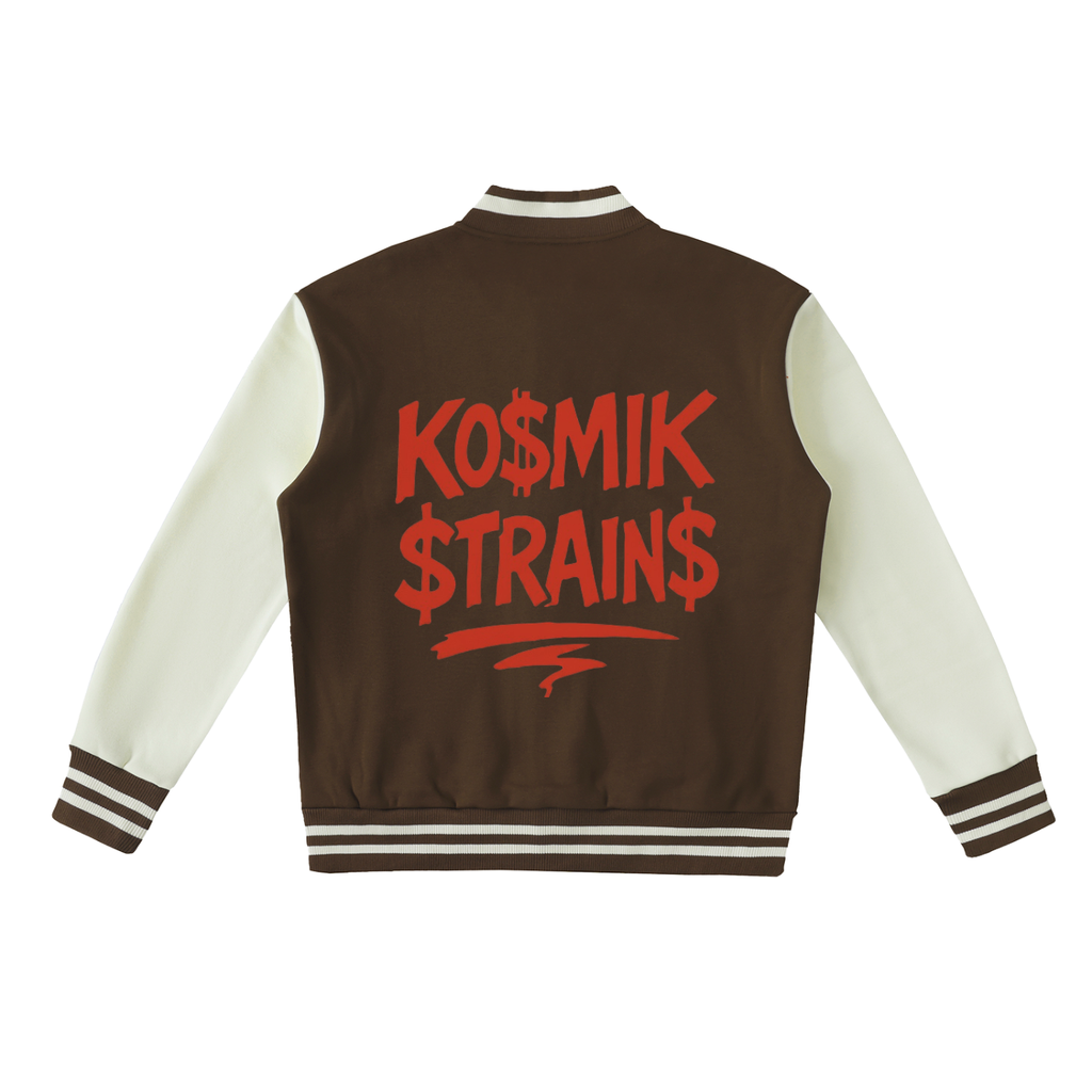 Ko$miK Two-Tone Fleeced Varsity Jacket