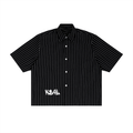 Ko$mik Striped Boxy Button-Up Shirt