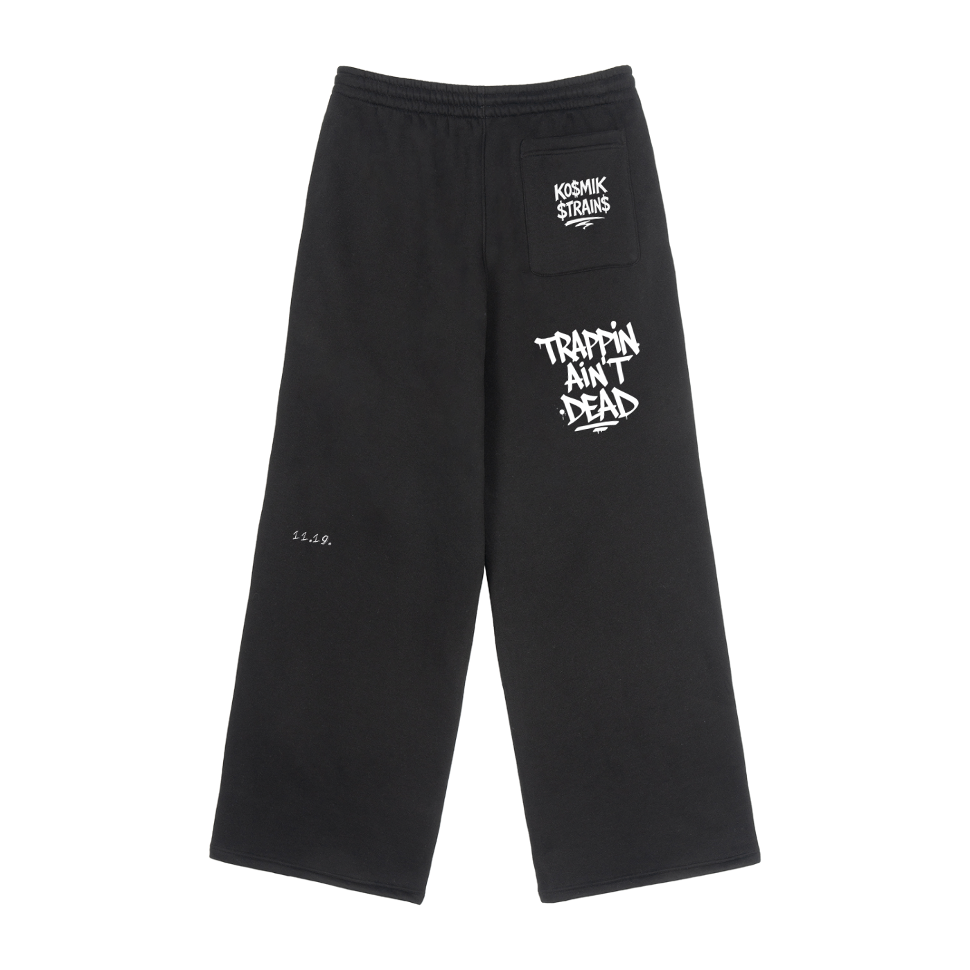 trap or die Straight-Leg Sweatpants