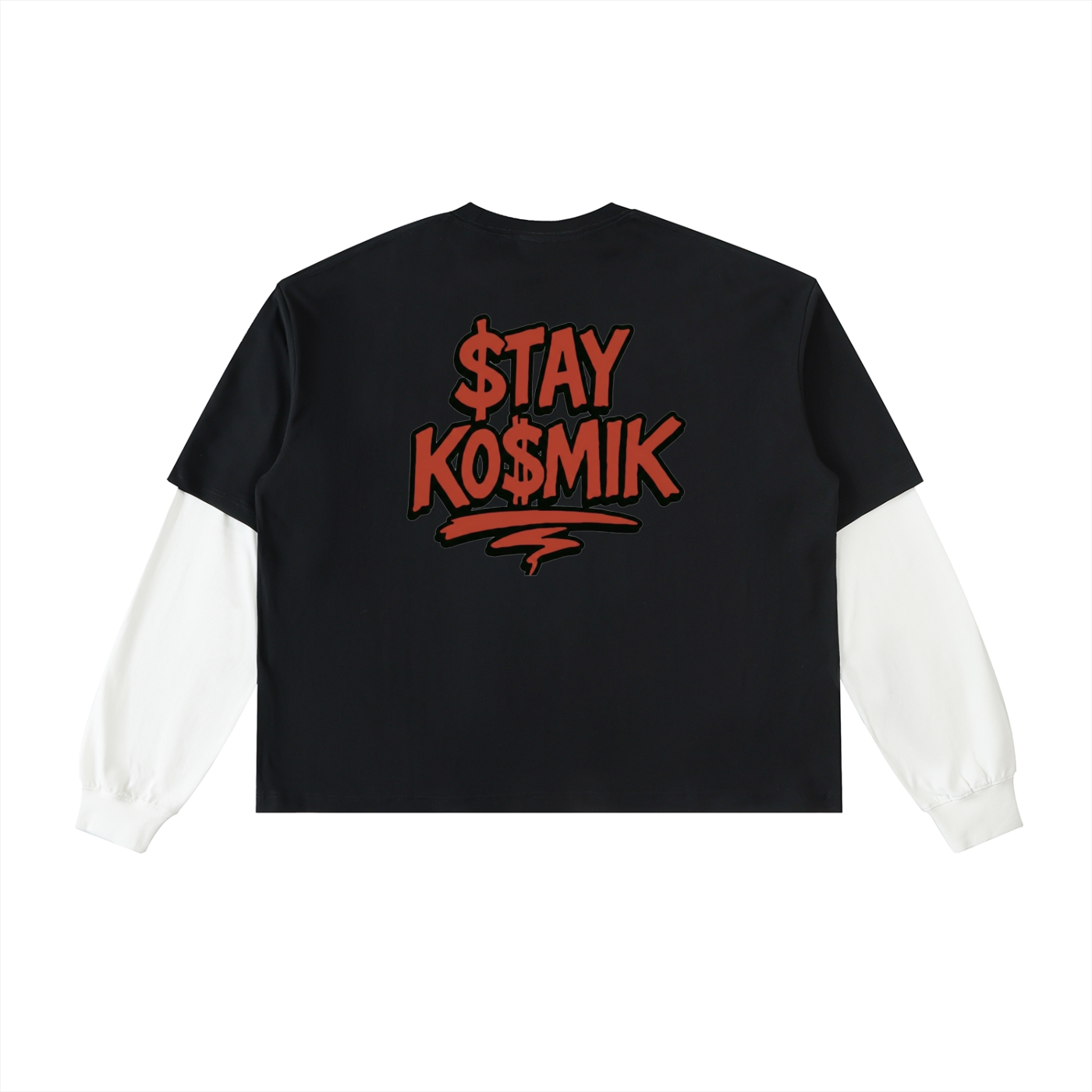 KO$MIK Sleeve Cotton T-Shirt