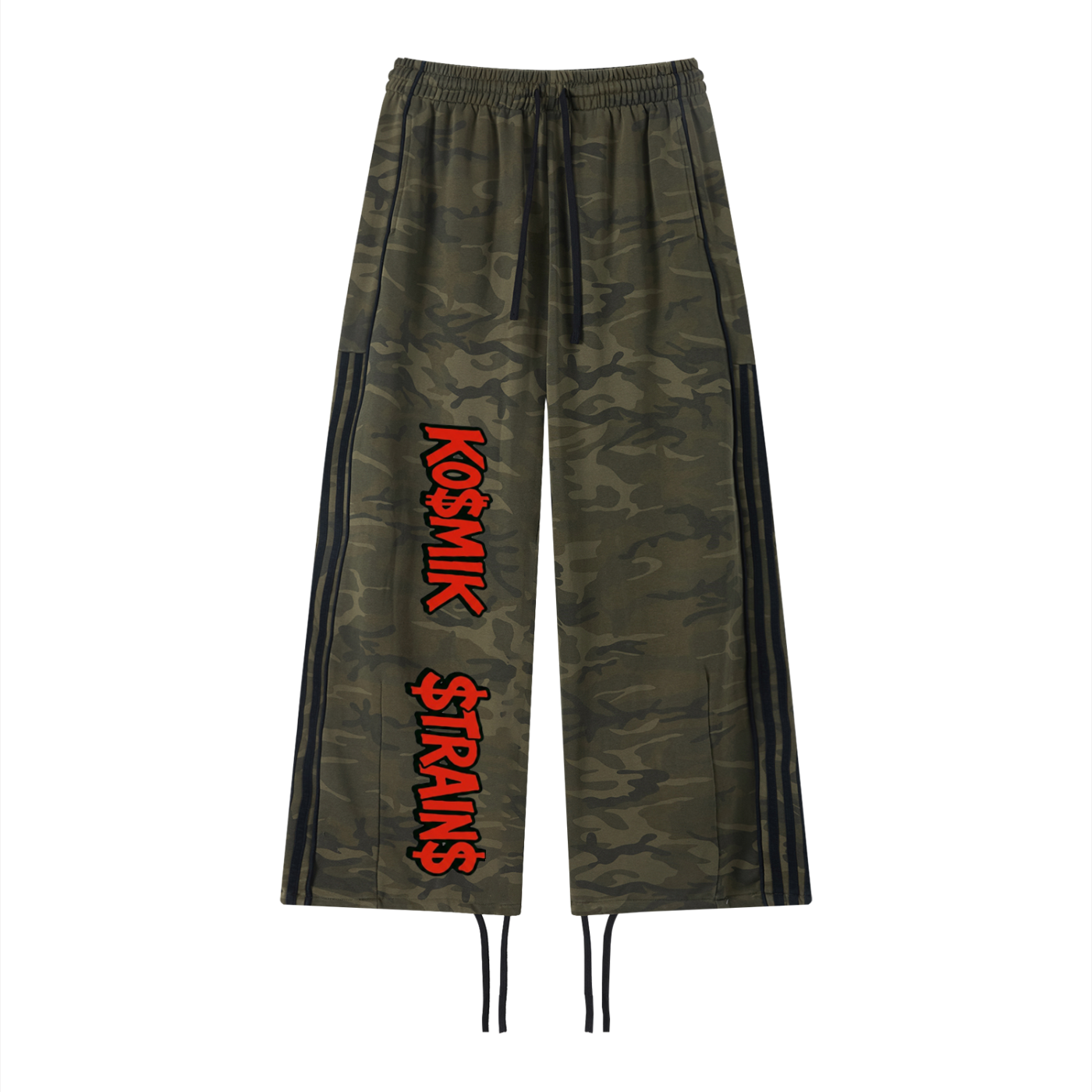 KO$MIK Camo Wide Leg Sweatpants