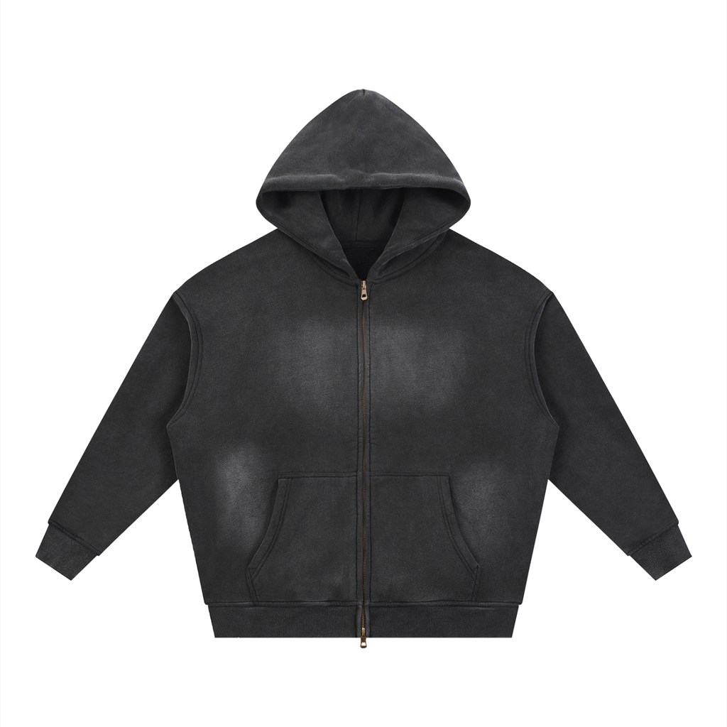 KO$MIK Two-way Zip UP Hoodie